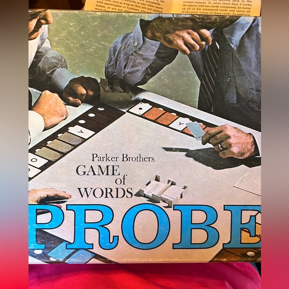 Rare Vintage Parker Brother’s PROBE 1960s mid century board game complete VGUC